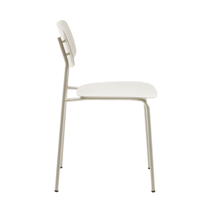 Kick eetkamerstoel Lio - Ivoor