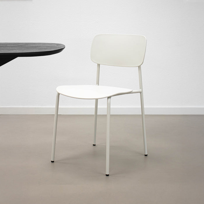 Kick eetkamerstoel Lio - Ivoor