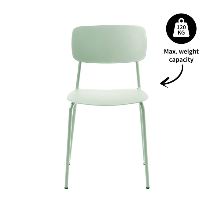 Kick eetkamerstoel Lio - Mintgroen
