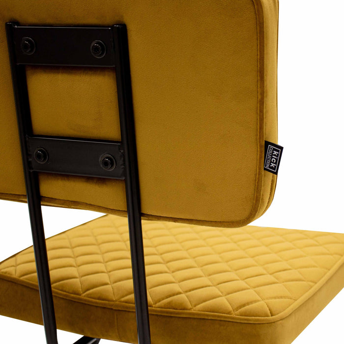 Kick eetkamerstoel Toby - Goud