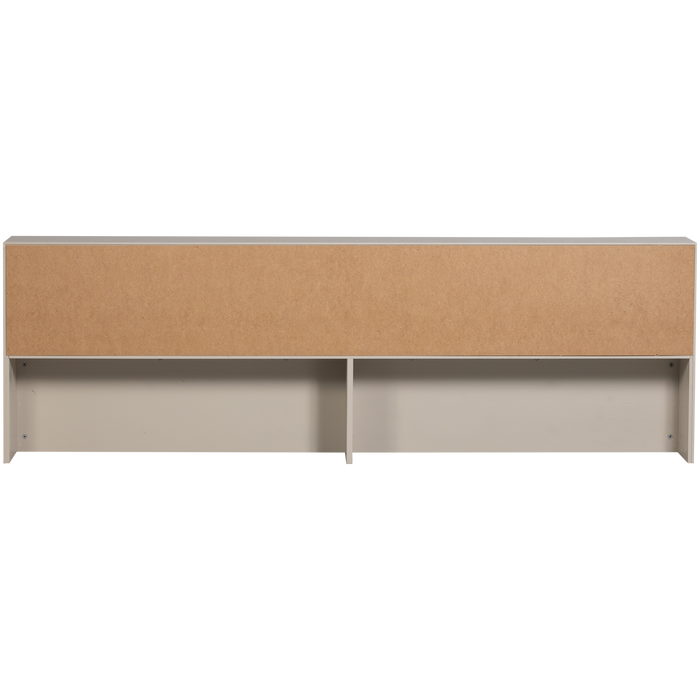 WOOOD Carter Bed - Grenenhout - Dust|Beige - 90x200