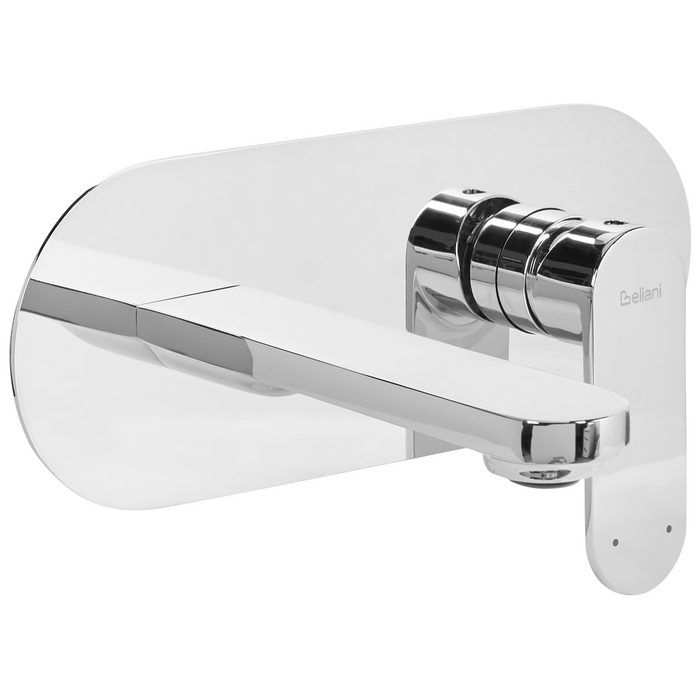 Beliani - CHAPALA - Wandgemonteerde mengkraan - Zilver - Messing