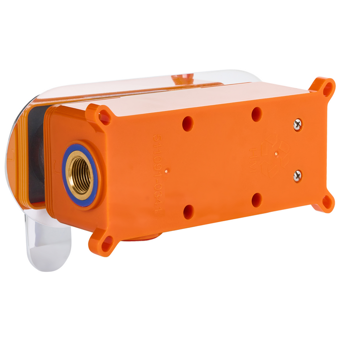 Beliani - CHAPALA - Wandgemonteerde mengkraan - Zilver - Messing