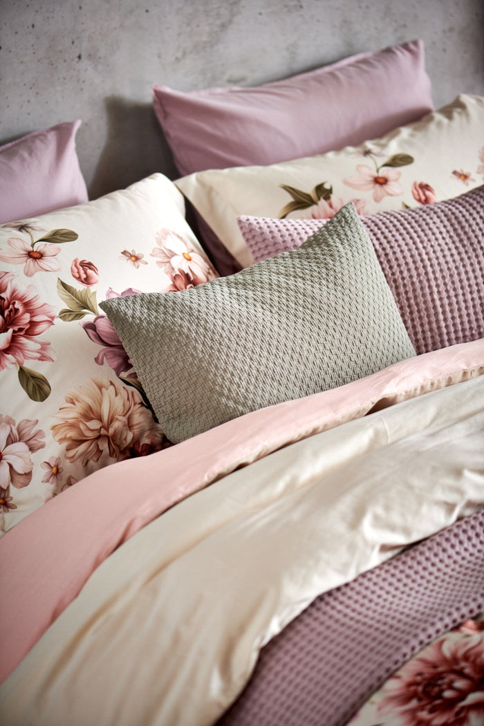 Harmony Dekbedovertrek Cream Tan | 140 x 200|220 cm | Ivoor | Beige