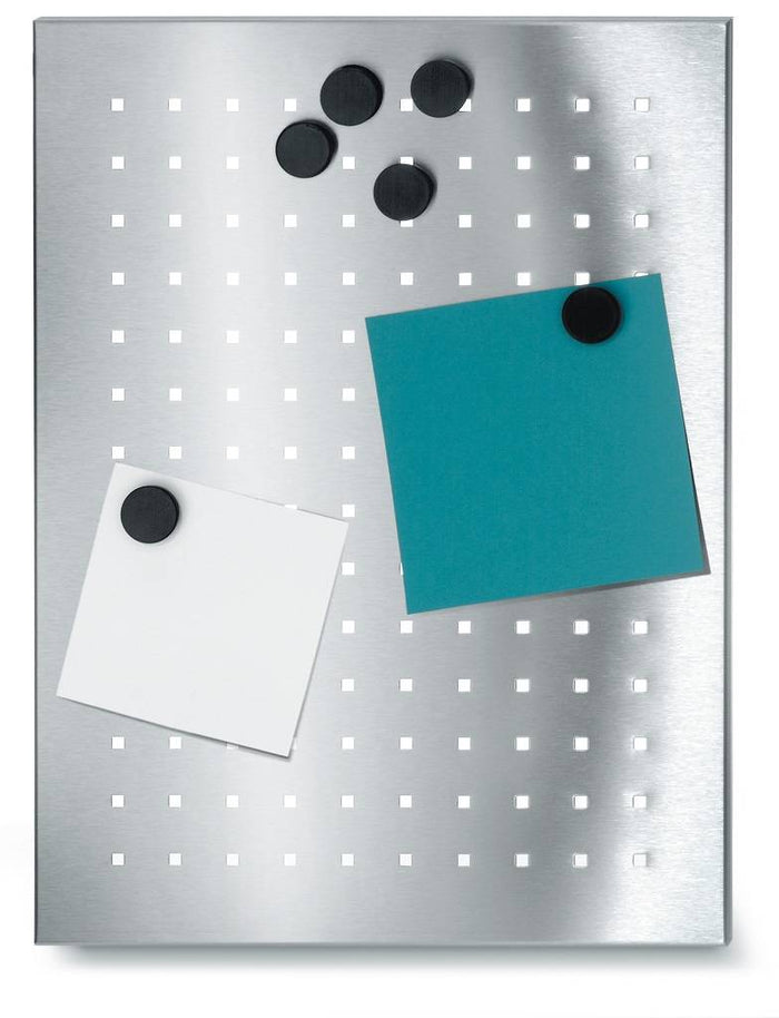 Muro Magneetbord Met Gaatjes | Grijs | Staal