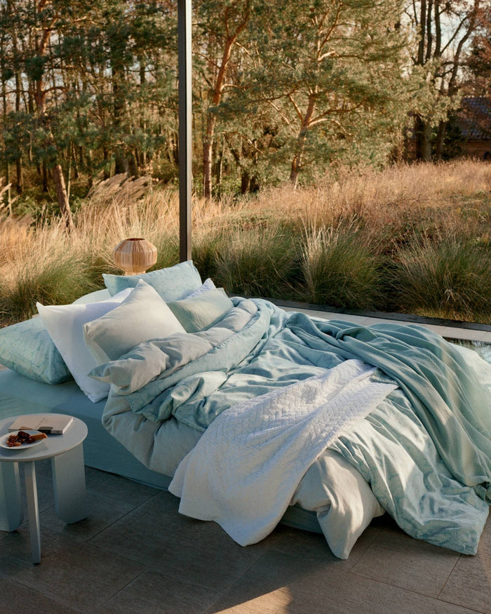 Purity Portofino Dekbedovertrek | 200 x 200|220 cm | Wit