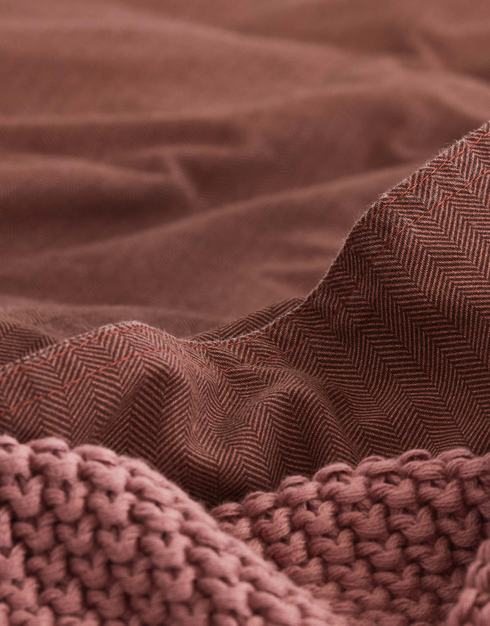 Marc O'Polo Dekbedovertrek Katoen Renforcé Senja - warm earth