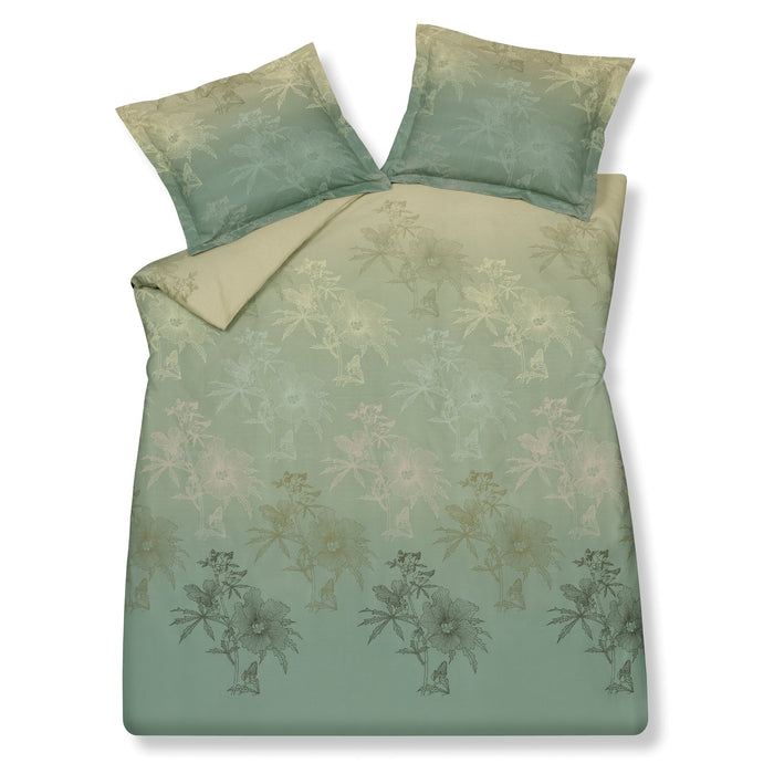 Green Gift Dekbedovertrek Smoke Green | 240 x 200|220 cm | Groen