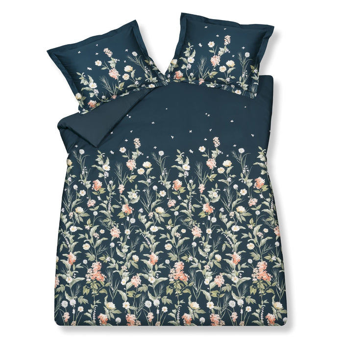 Dark Midnight Dekbedovertrek Blue Ink | 140 x 200|220 cm | Blauw