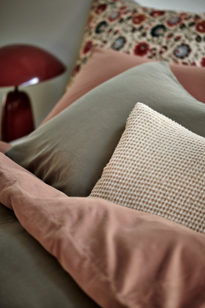 Pure 84 Dekbedovertrek Thyme | 140 x 200|220 cm | Groen | Satijnkatoen