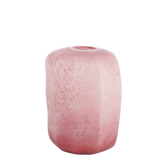 Light&living Vaas Ø33x42 cm PACENGO glas koraal-licht roze