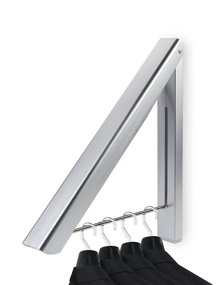 XIVADA Droogrek Lici - Inklapbaar - Aluminium - Droogrek muur - Zilver