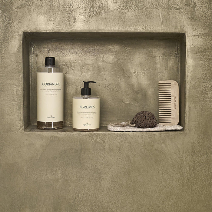 Zeep En Navulling Paris Bois De Cèdre Set | Beige | Polyester