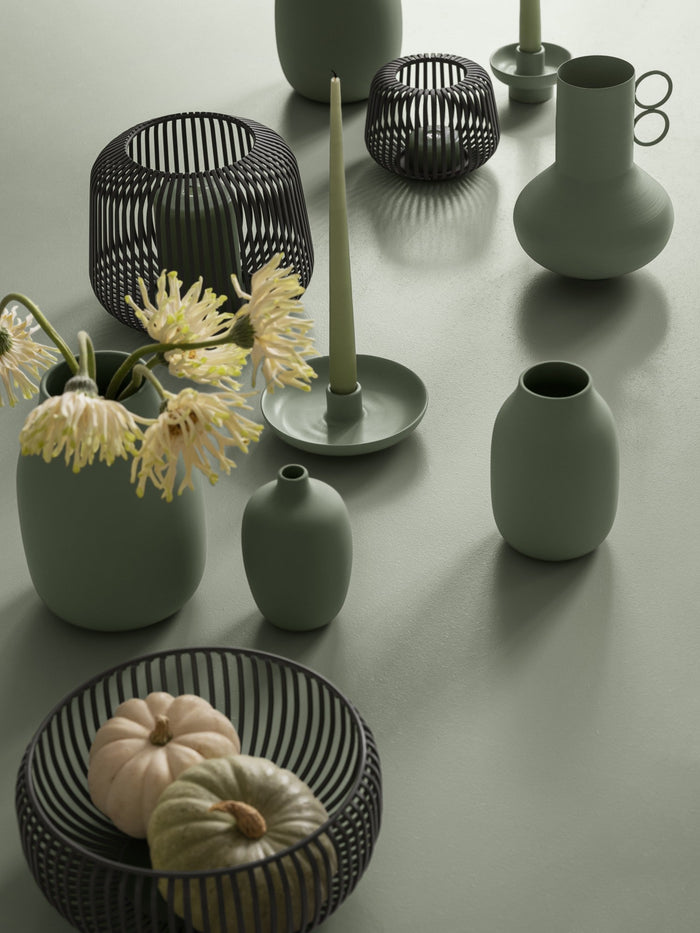 Lito Schaal Black Medium | Zwart | Staal