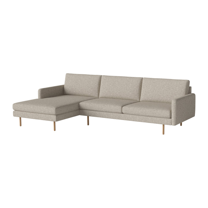 Bolia Scandinavia Remix Hoekbank met Chaise Longue Links - Dark Beige