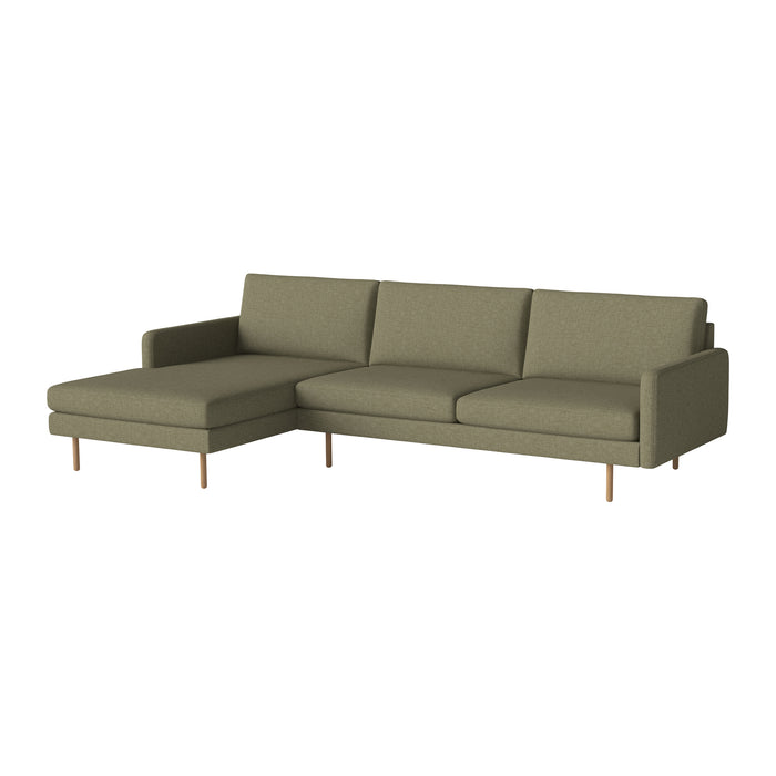 Bolia Scandinavia Remix Hoekbank met Chaise Longue Links - Green