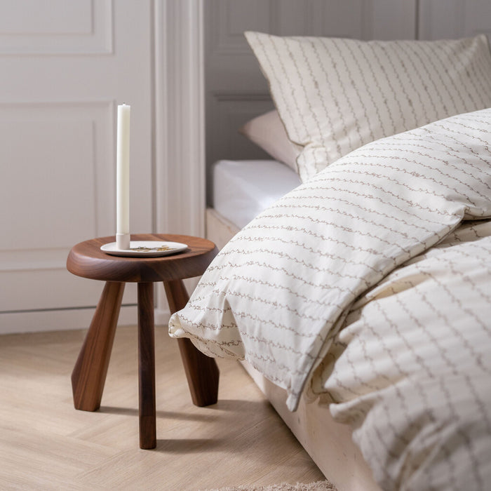 Walra - Dekbedovertrek Remade Scribble Symphony - 140x220 - Beige