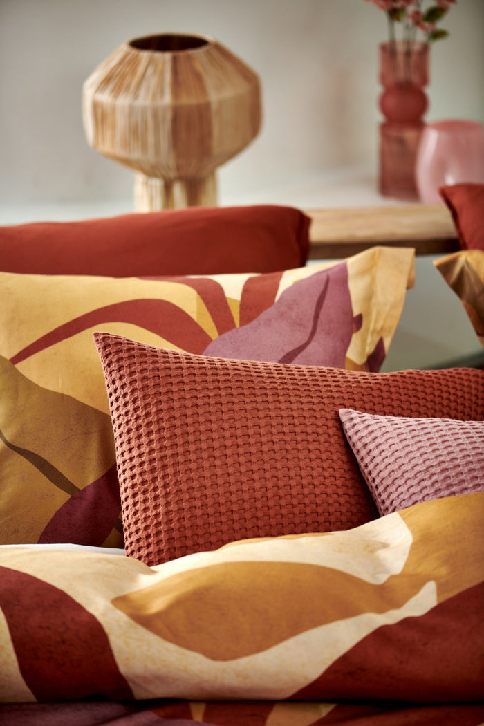 Home Pique Sprei Rusty Brown | 160 x 250 cm | Bruin | Katoen