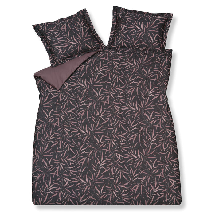 Moonlit Dekbedovertrek | 140 x 200|220 cm | Zwart | Paars