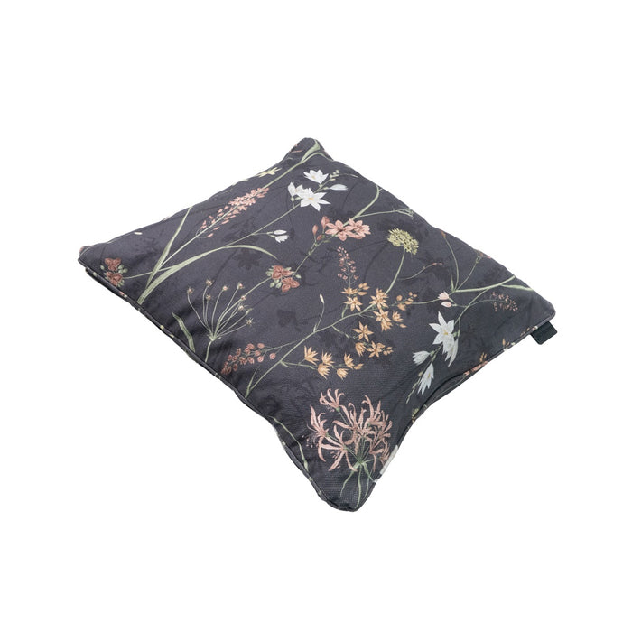 Madison - Sierkussen Donna grey canvas eco - Ca. 50x50 cm - Set van 4