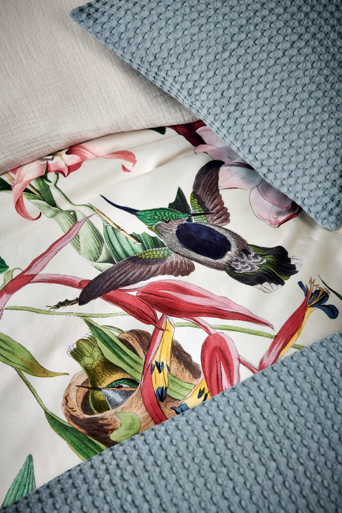 Home Pique Sprei Pearl Blue | 160 x 250 cm | Blauw | Katoen