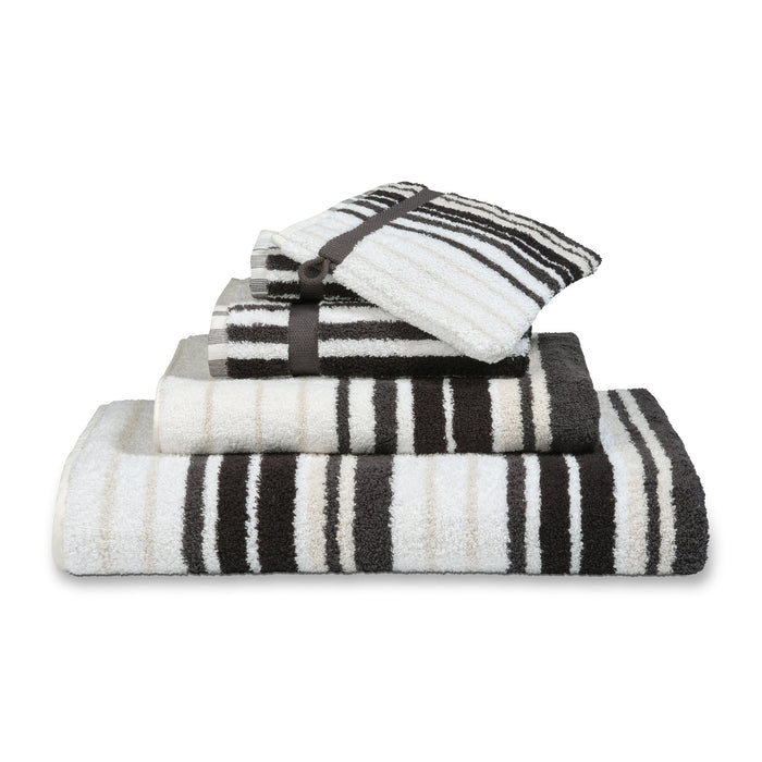 Pakketdeal: 7x Gastendoek Ontario Off | Zwart | Grijs | Wit | Katoen