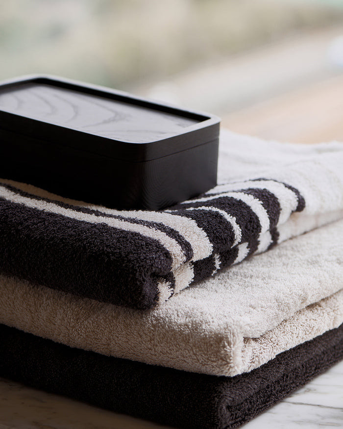 Pakketdeal: 7x Gastendoek Ontario Off | Zwart | Grijs | Wit | Katoen