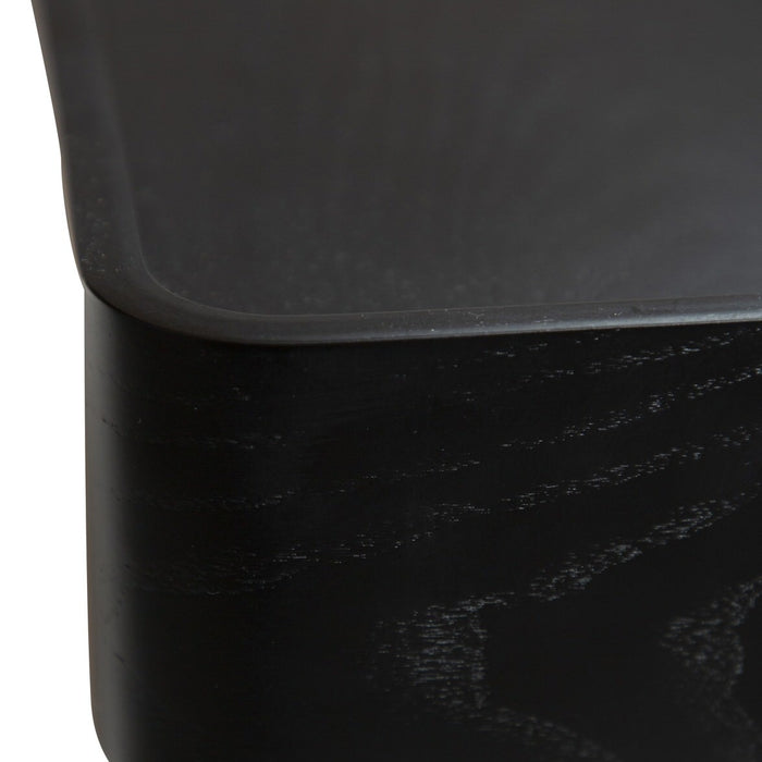 Dan-Form Protopia Zwart Essenhout Wandplank