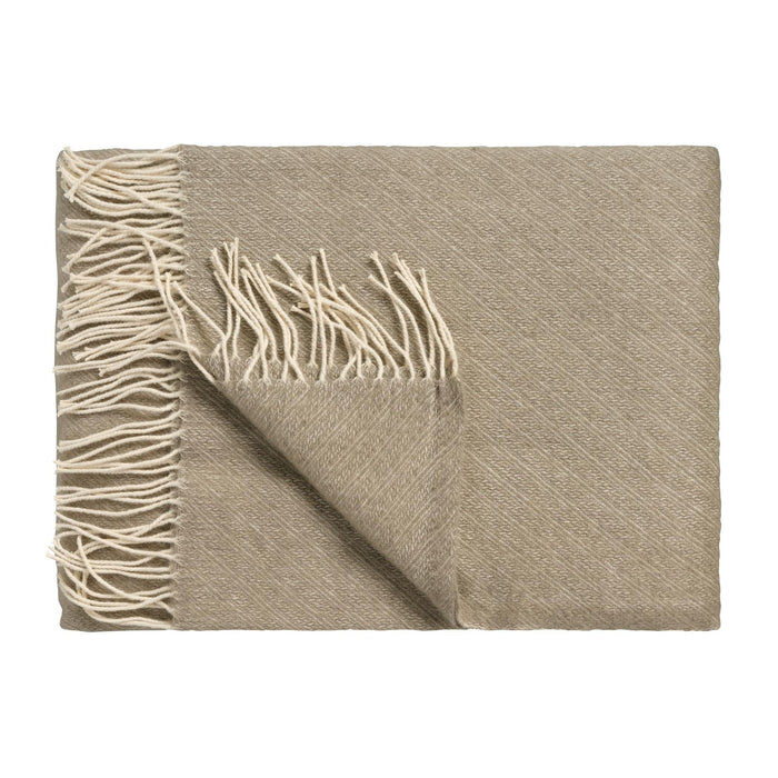 Home Benevento Plaid Hazel | 160 x 260 cm | Bruin | Katoen | Wol