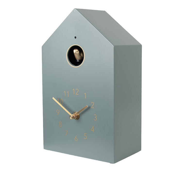 Gabriël Koekoeksklok 16x9x25 cm Groen Kunststof