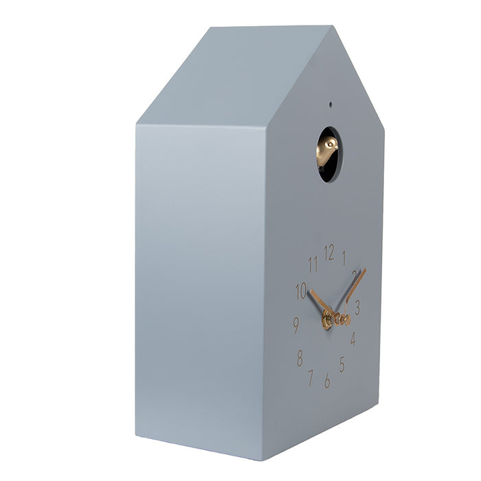 Gabriël Koekoeksklok 16x9x25 cm Blauw Kunststof