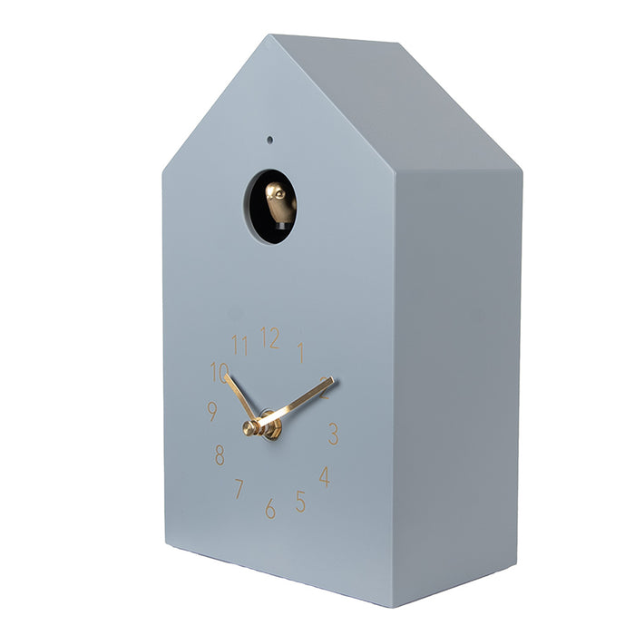 Gabriël Koekoeksklok 16x9x25 cm Blauw Kunststof