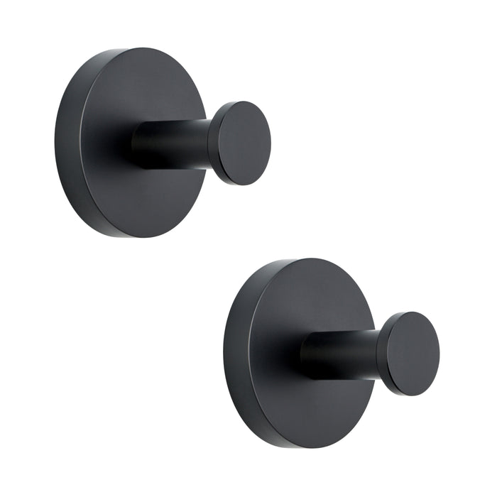 XIVADA Toilet set zwart - 4-delig - Hangend - Rvs - Zwart