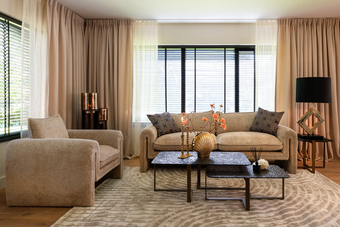 Richmond Interiors Sandro Lovely Beige 3-zits Bank