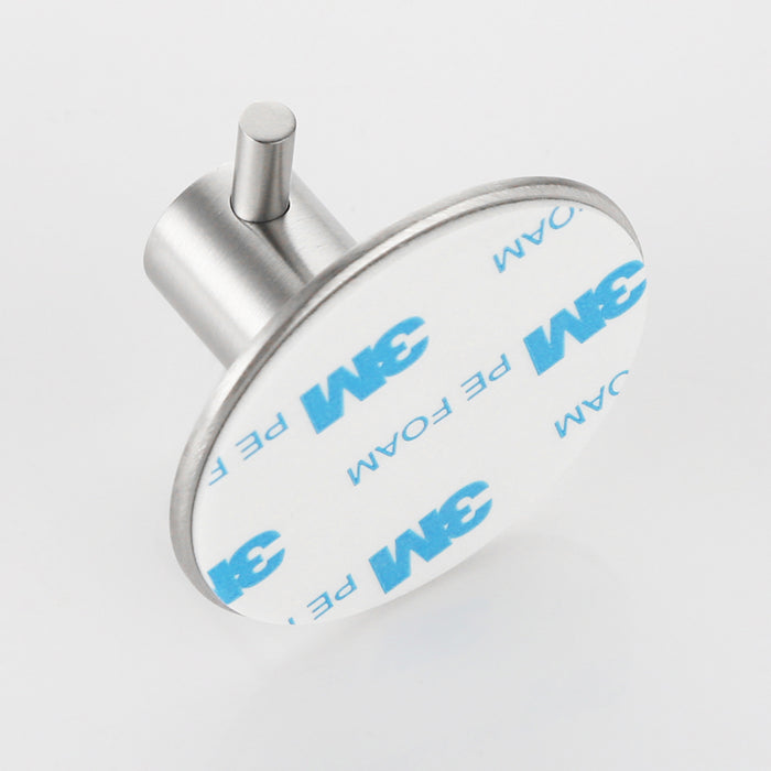 XIVADA Handdoekhaakjes Roma - Zelfklevend - Rvs - Zilver - Set van 2