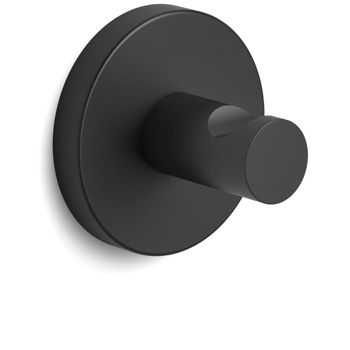 Scala Handdoekhaak | Zwart | Staal