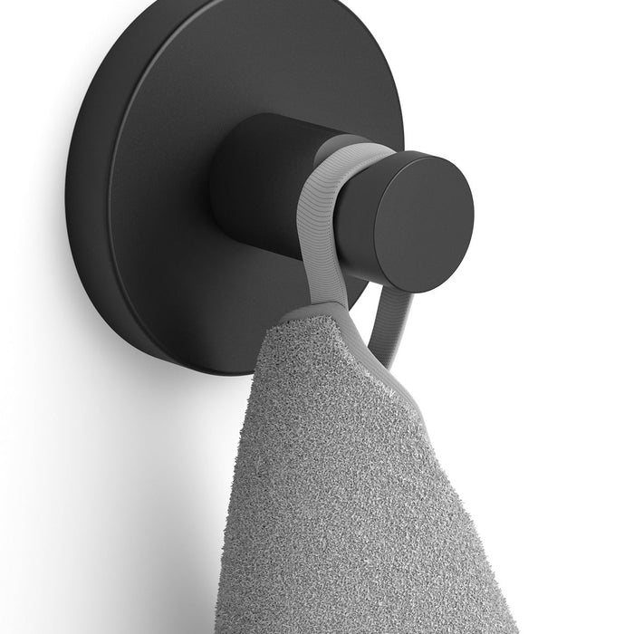 Scala Handdoekhaak | Zwart | Staal