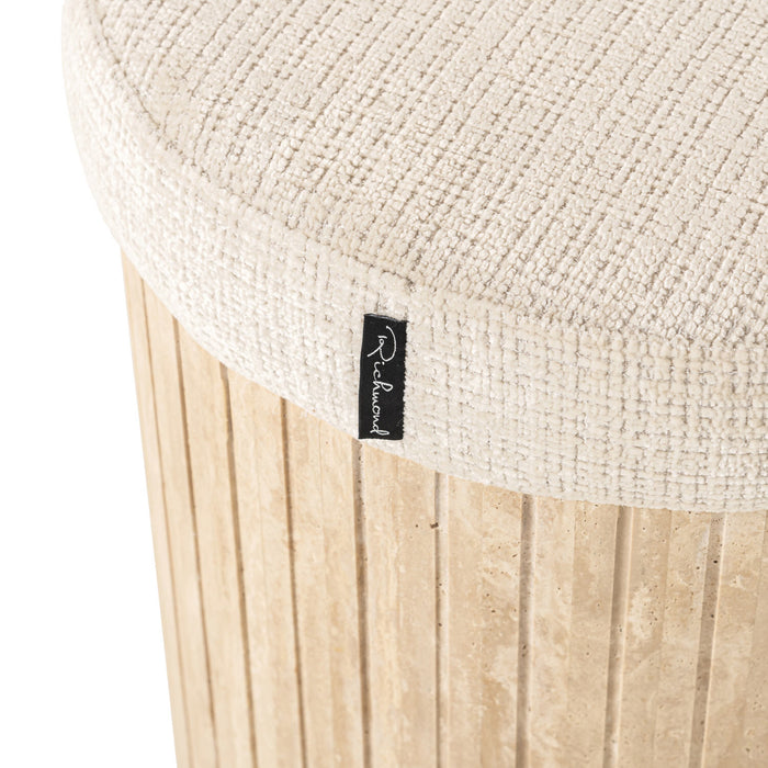 Richmond Interiors Gallice Natural Beige 120 cm Zitbank Travertijn