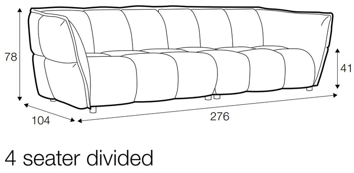 Sits Clyde Willow Bouclé Bank