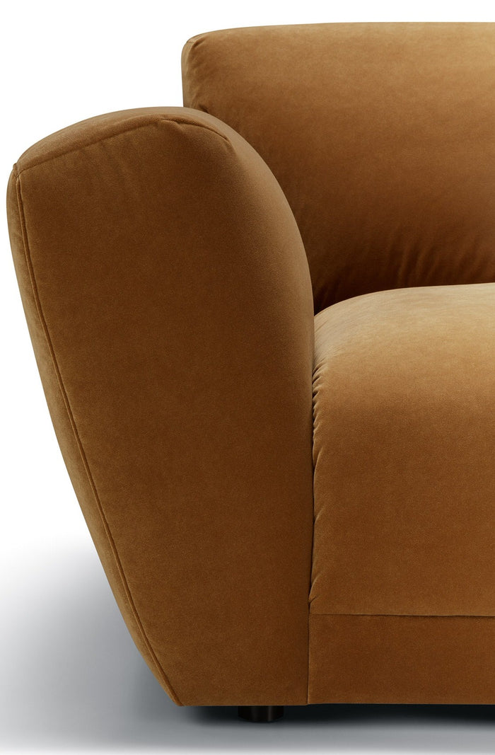 Sits Asta Classic Velvet 4-Zits Bank