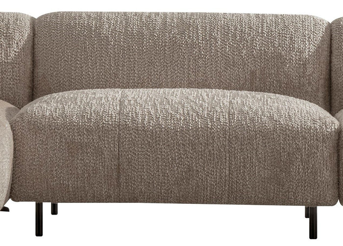 Richmond Interiors Hoxton Lovely Beige 3-zits Hoekbank Links