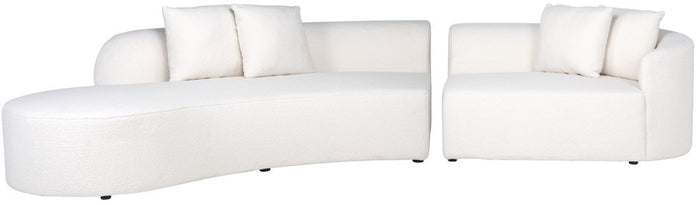 Richmond Interiors Grayson Bank met Ottoman Links Open Wit Furry