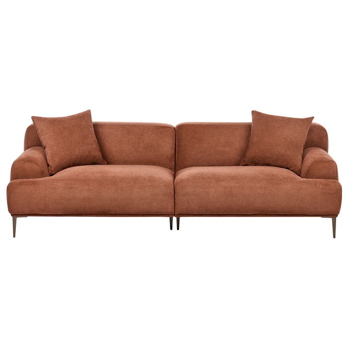 Beliani - MATILA - Driezitsbank - Goudbruin - Stof