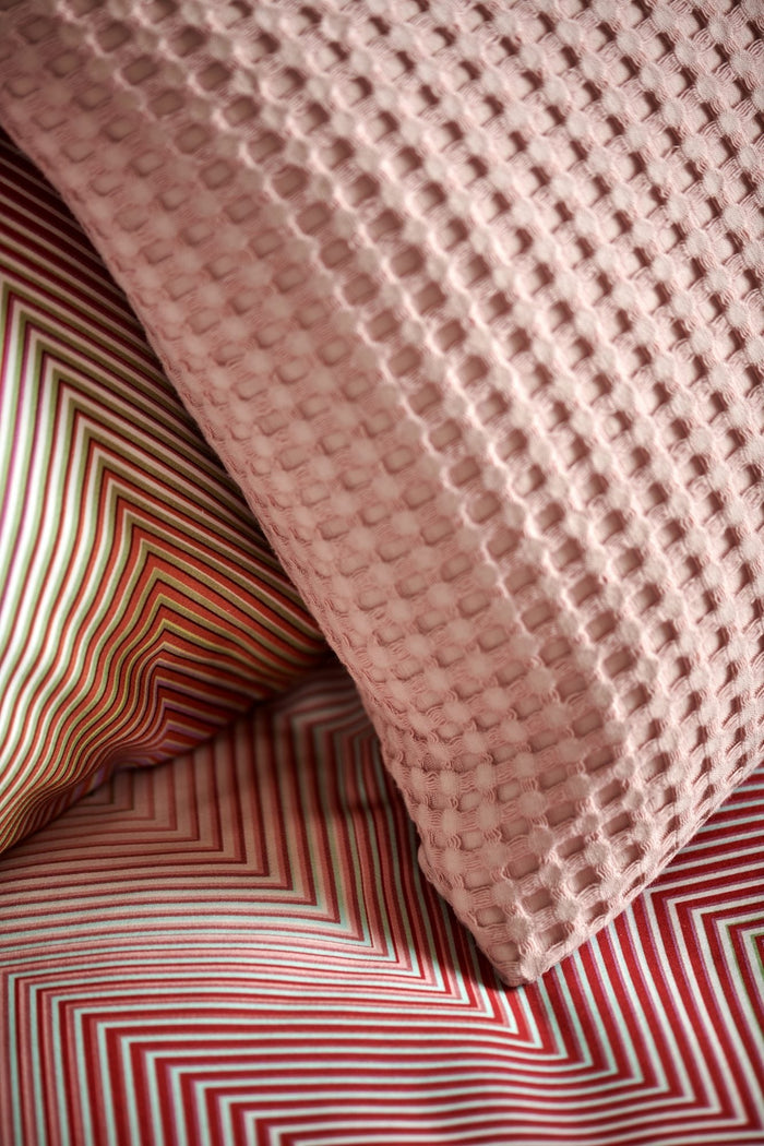 Ziggy Dekbedovertrek Pink | 200 x 200|220 cm | Roze | Satijnkatoen