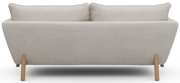 Kragelund Hasle 2-zits Bank Ivory Corduroy | Eiken