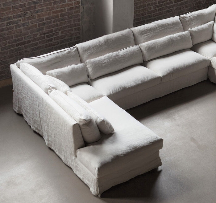 Sits Heaven U-Bank Linen Natural