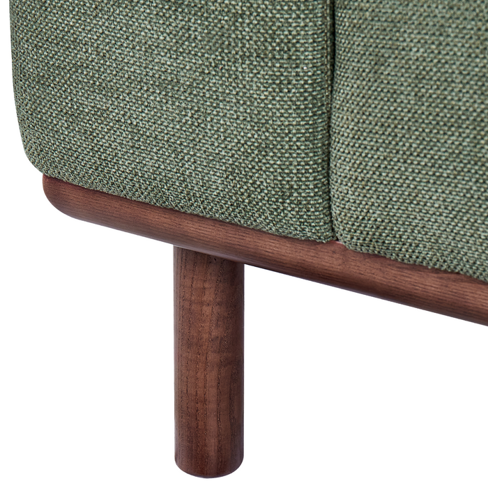 Beliani - LAURILA - Tweezitsbank - Groen - Stof