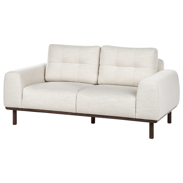 Beliani - LAURILA - Tweezitsbank - Lichtbeige - Stof