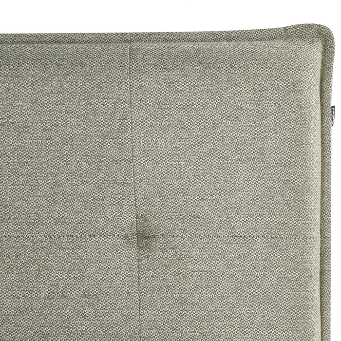 Beliani - LESTRE - Tweepersoonsbed - Groen - 160 x 200 cm - Linnen