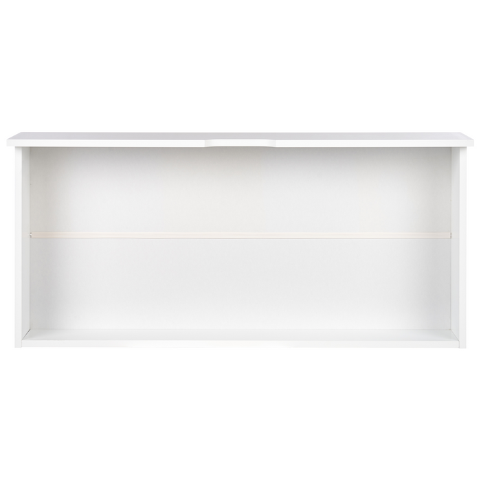 Beliani - EPANEY - Bedlade set van 2 - Wit - Dennenhout